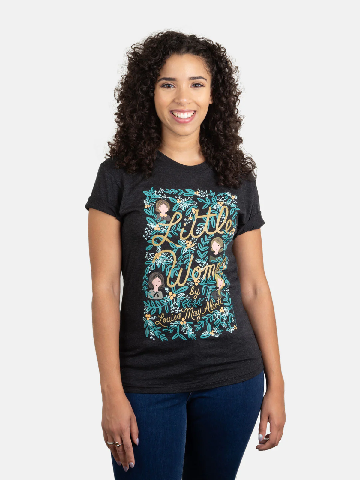Little Women (Puffin in Bloom) Unisex T-Shirt - Image 3