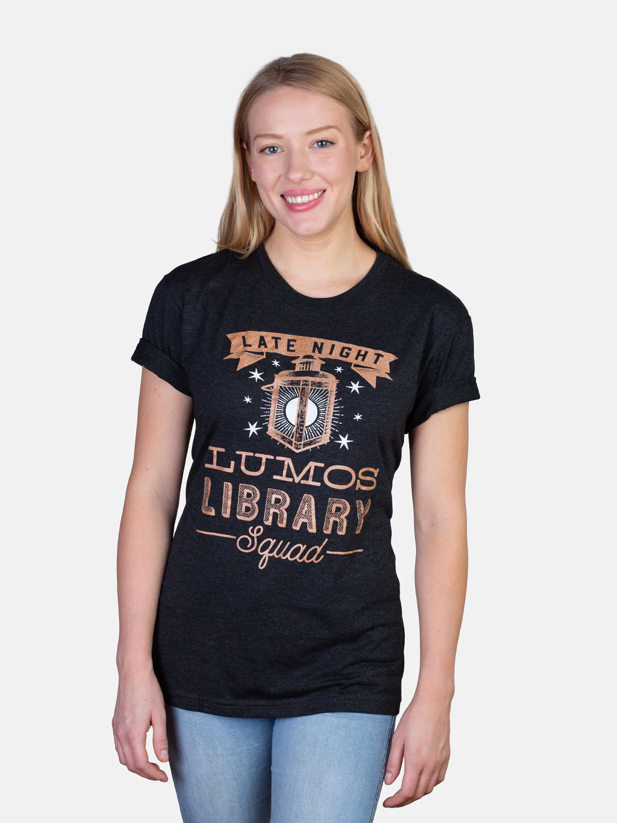 Lumos Library Squad Unisex T-Shirt - Image 3