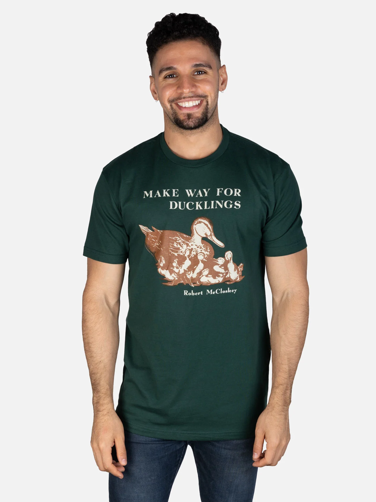 Make Way for Ducklings Unisex T-Shirt - Image 2