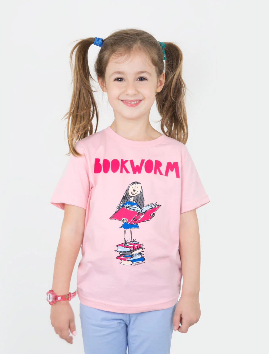 Matilda Bookworm Kids' T-Shirt - Image 4
