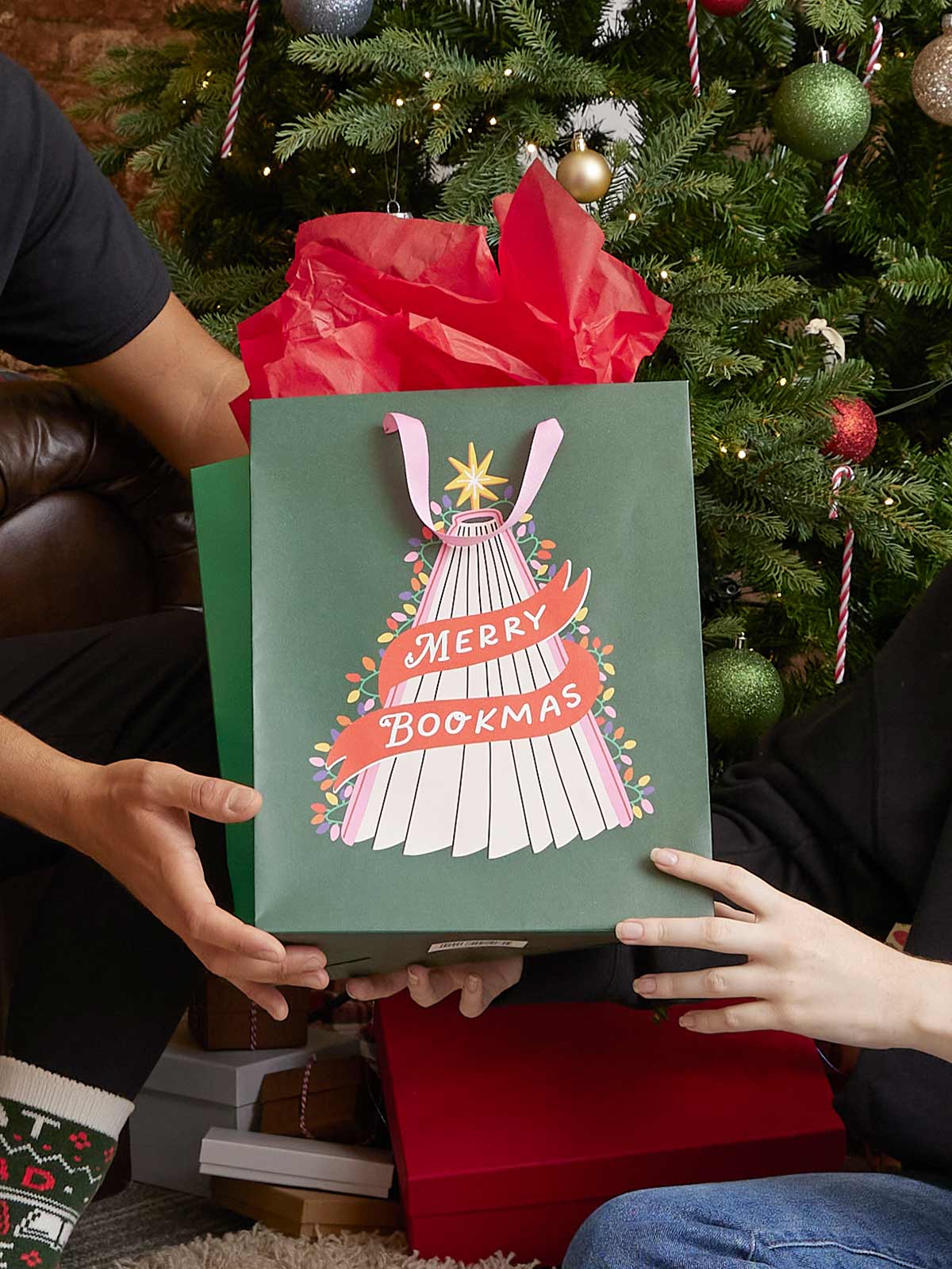 Merry Bookmas large gift bag (2025) - Image 2