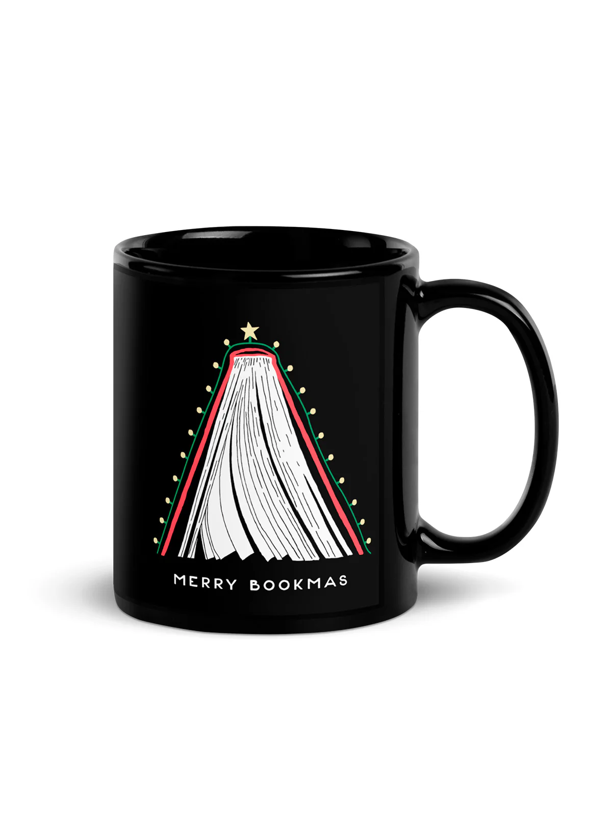 Merry Bookmas Mug (Print Shop) - Image 2