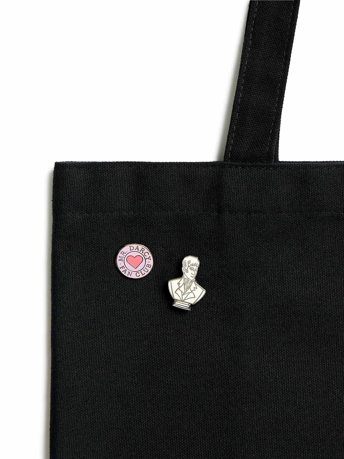 Pride and Prejudice - Mr. Darcy Fan Club enamel pin set - Image 2
