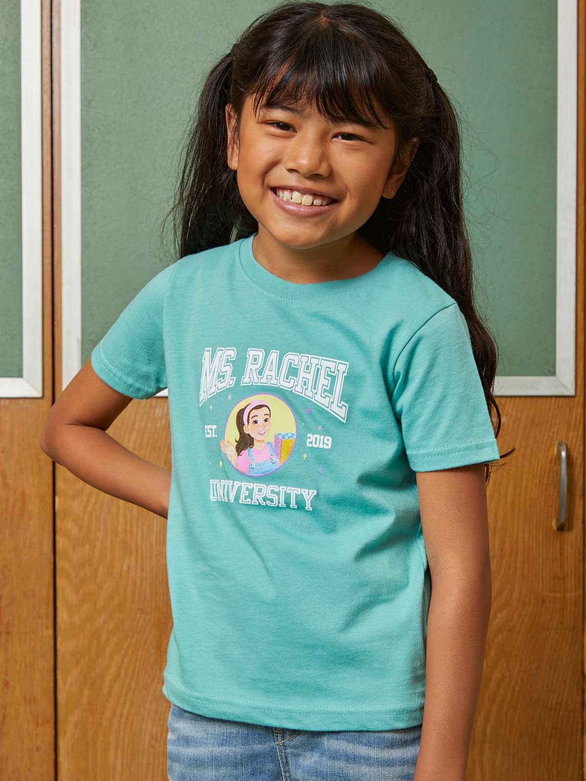 Ms. Rachel University Kids' T-Shirt - Image 2