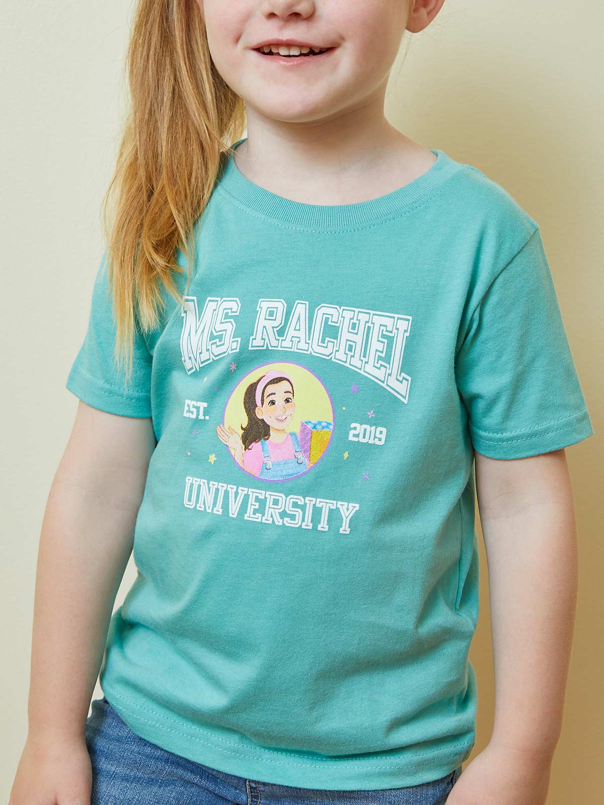 Ms. Rachel University Kids' T-Shirt - Image 3