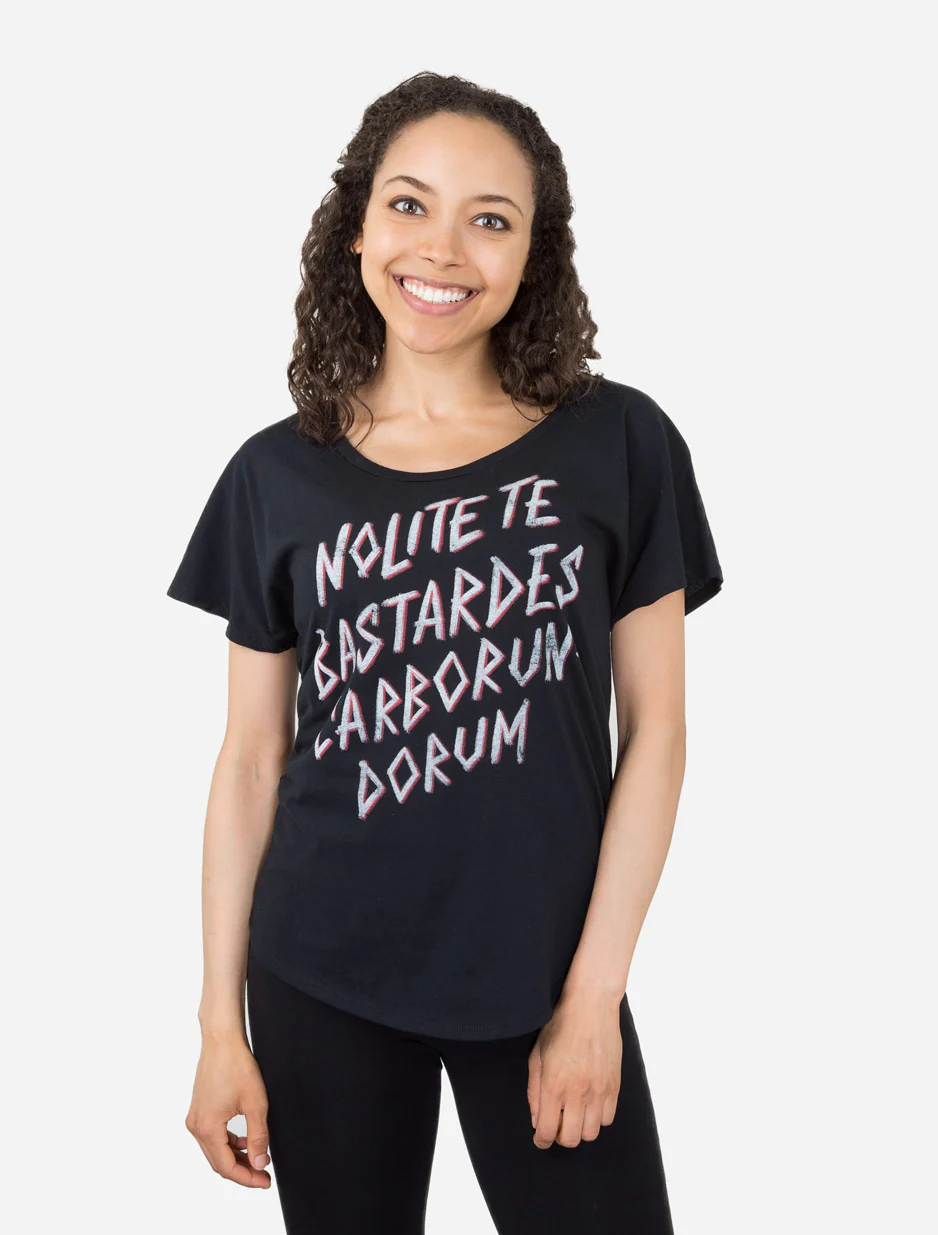 Nolite te bastardes carborundorum Women’s Relaxed Fit T-Shirt - Image 2