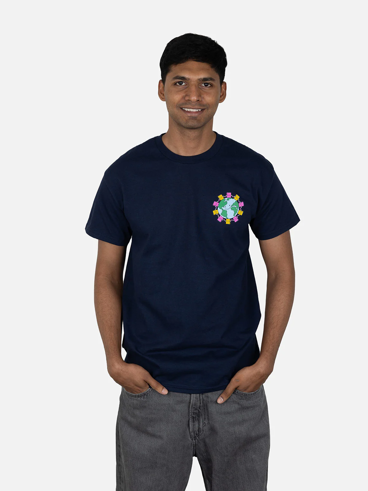 Only Planet with Books Unisex T-Shirt - Image 5