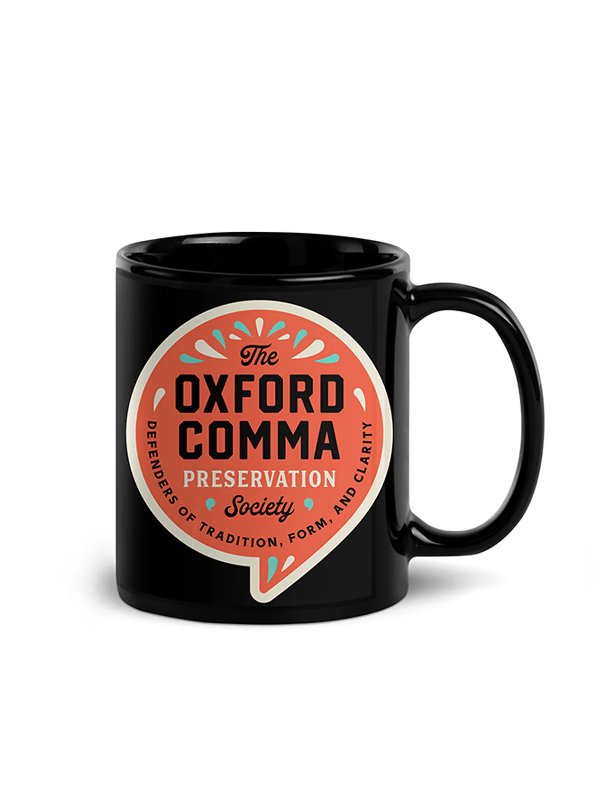 Oxford Comma Preservation Society Mug (Print Shop) - Image 2