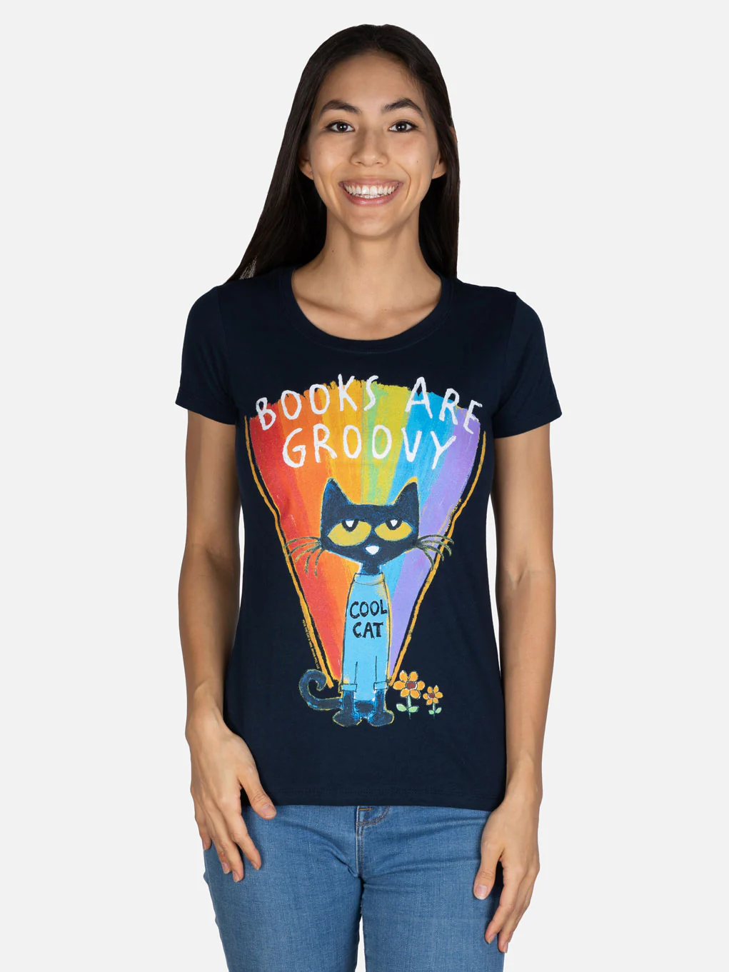 Pete the Cat Women's Crew T-Shirt - Image 2