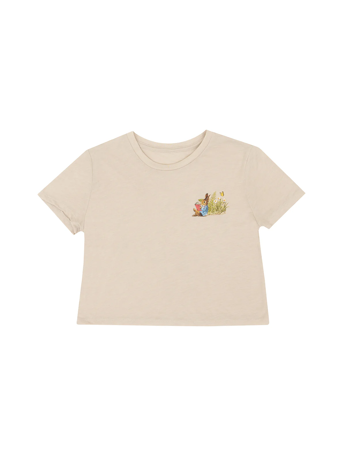 Peter Rabbit™ Women’s Flowy Crop T-Shirt - Image 3
