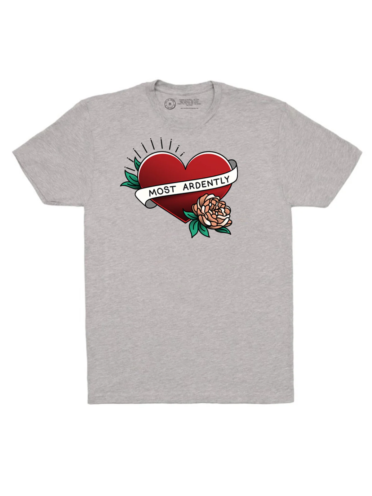 Pride & Prejudice - Most Ardently Unisex T-Shirt (Print Shop) - Image 4