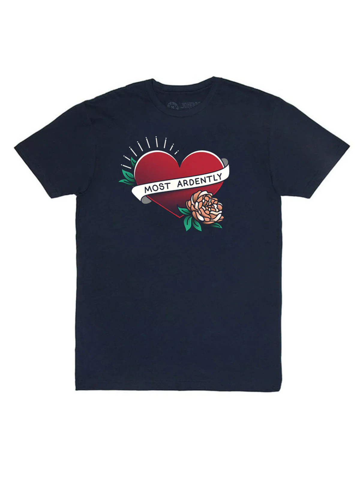 Pride & Prejudice - Most Ardently Unisex T-Shirt (Print Shop) - Image 5