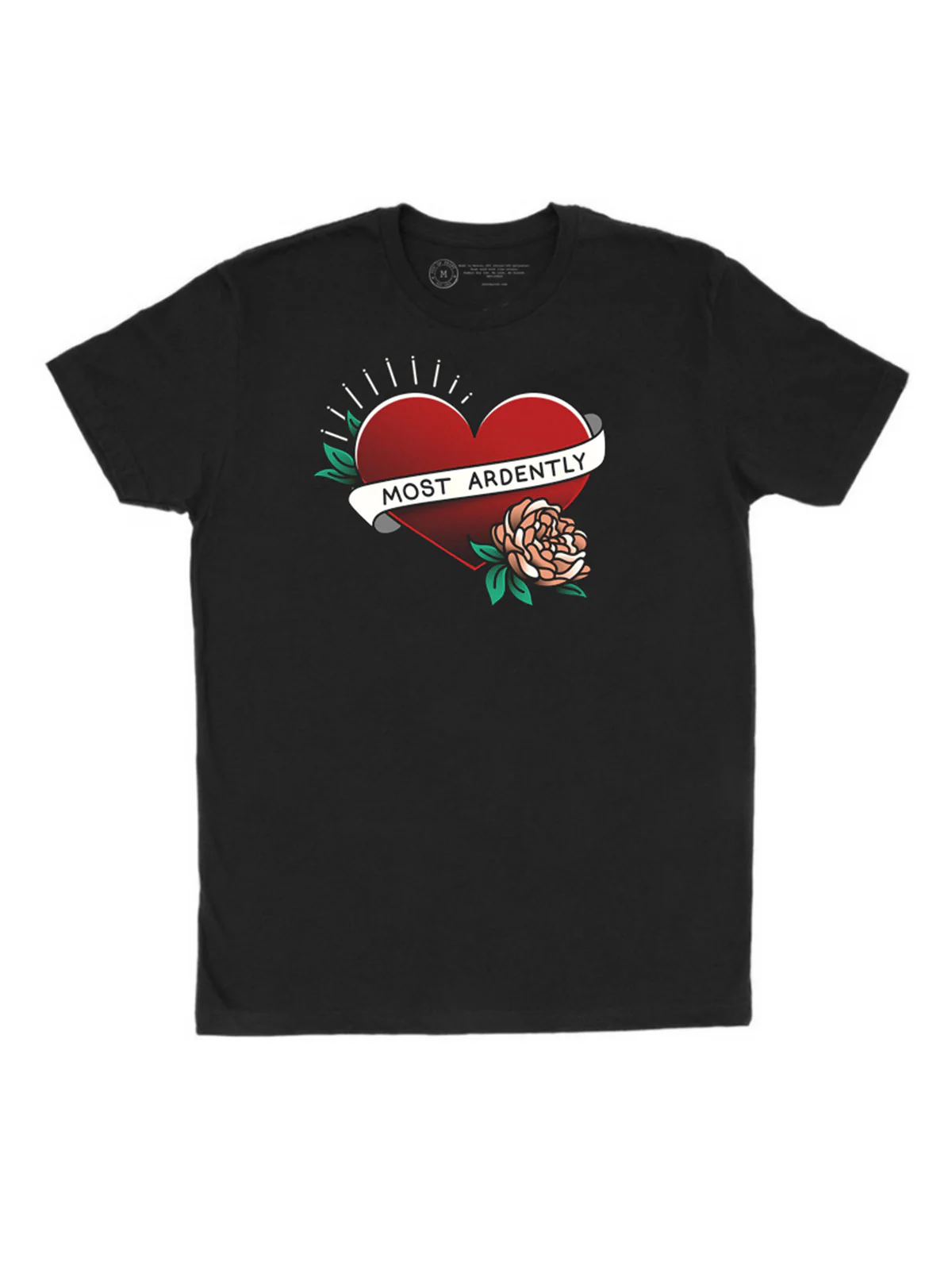 Pride & Prejudice - Most Ardently Unisex T-Shirt (Print Shop) - Image 6