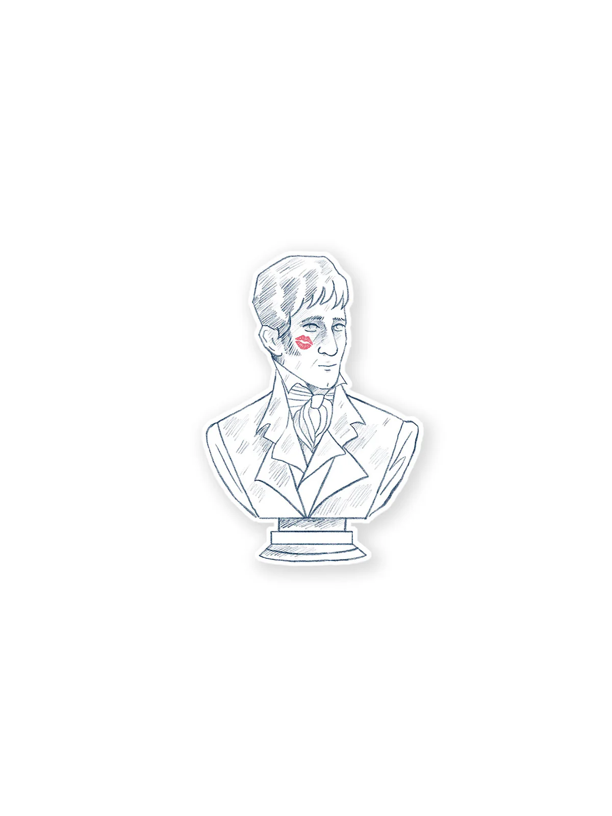 Pride and Prejudice Stickers - Set of 4 - Image 4