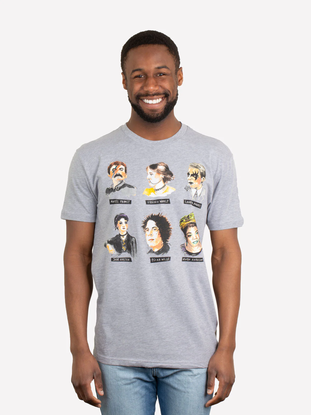 Punk Rock Authors Unisex T-Shirt - Image 3