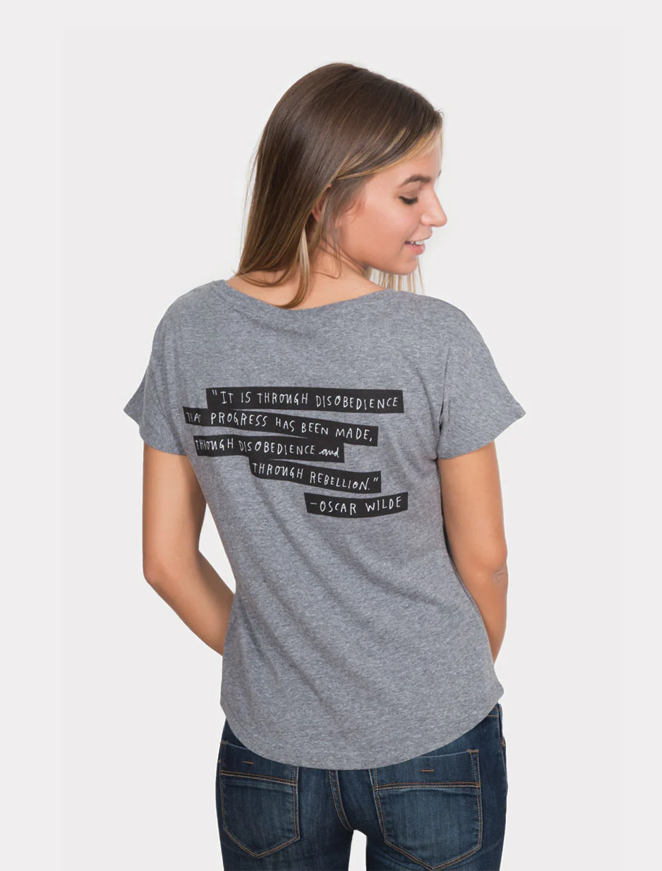 Punk Rock Authors Women’s Relaxed Fit T-Shirt - Image 4