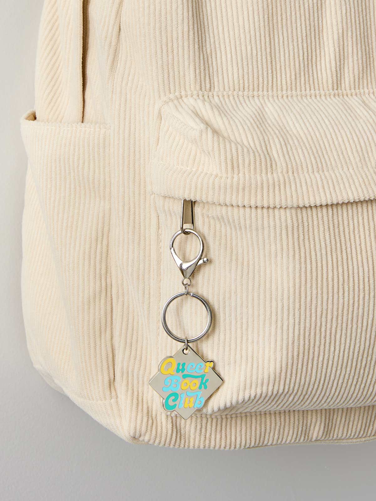 Queer Book Club keychain - Image 3
