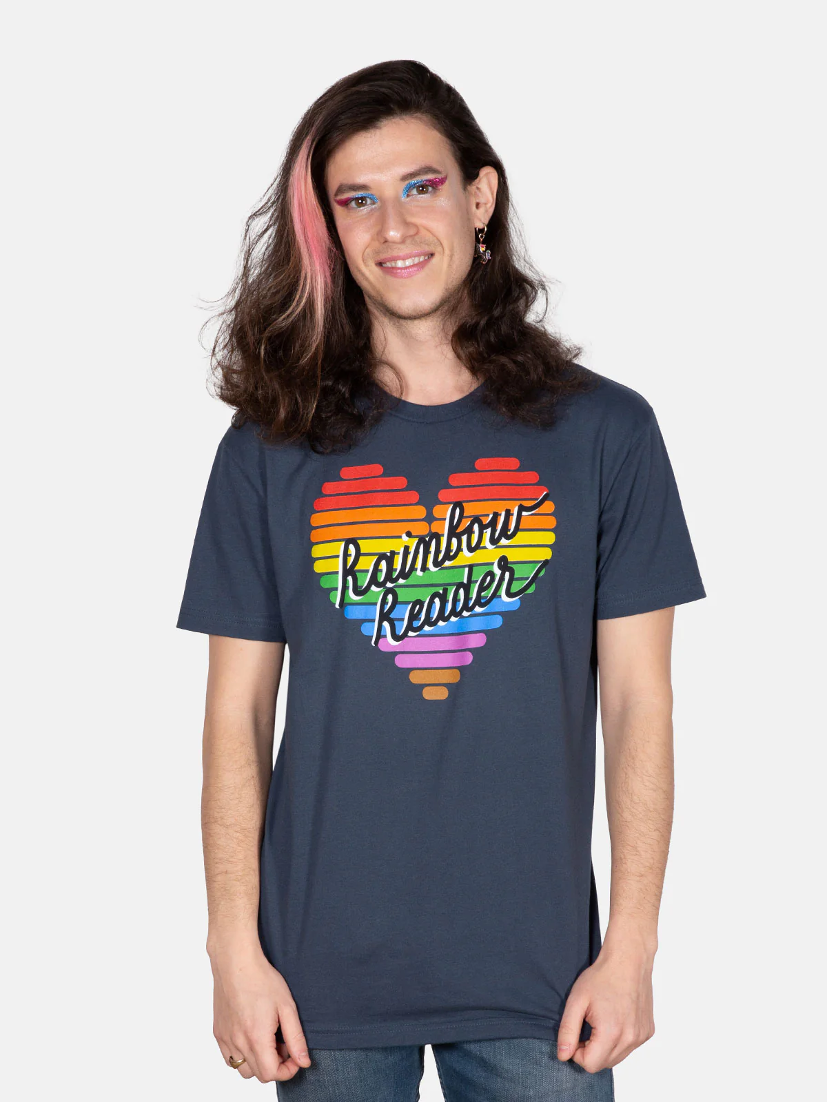 Rainbow Reader Unisex T-Shirt - Image 2