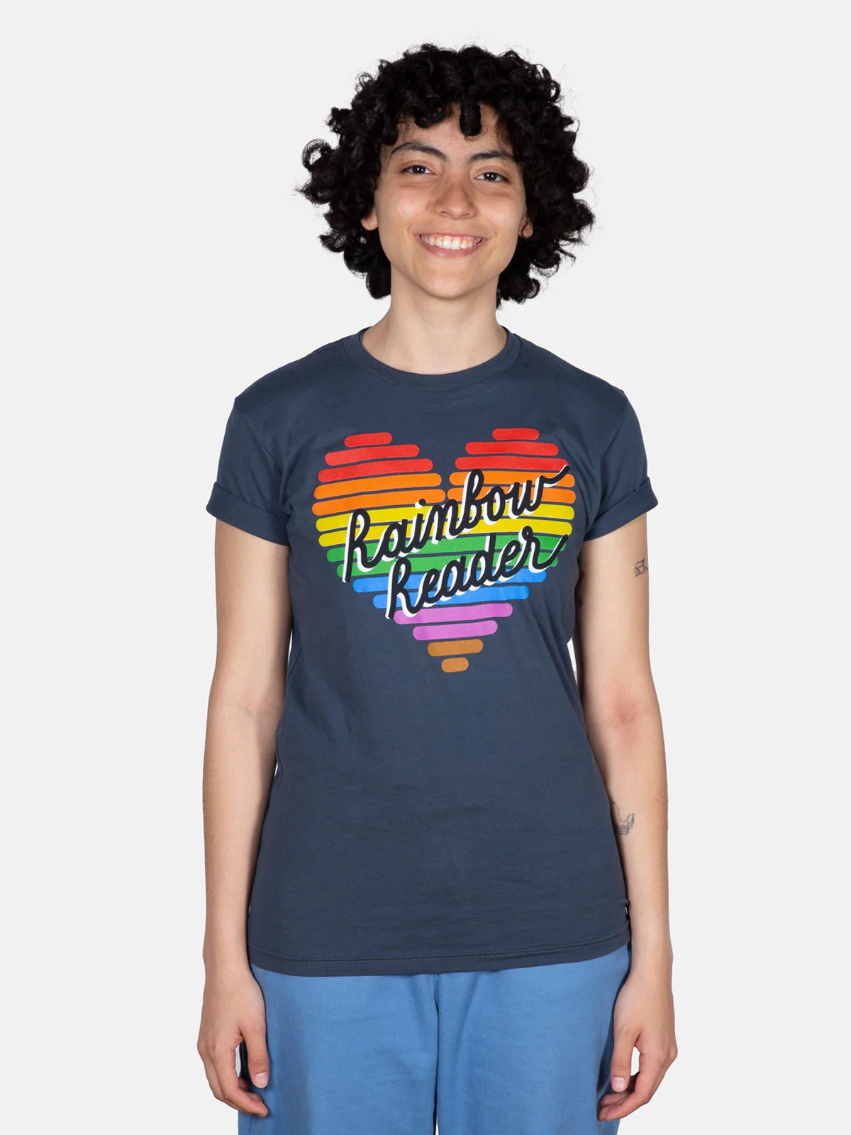 Rainbow Reader Unisex T-Shirt - Image 4