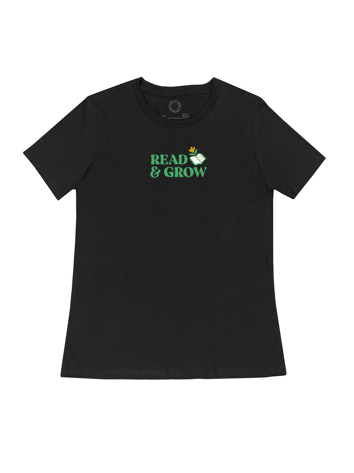 Read & Grow – Women's Crew T-Shirt (Print Shop) - Image 3