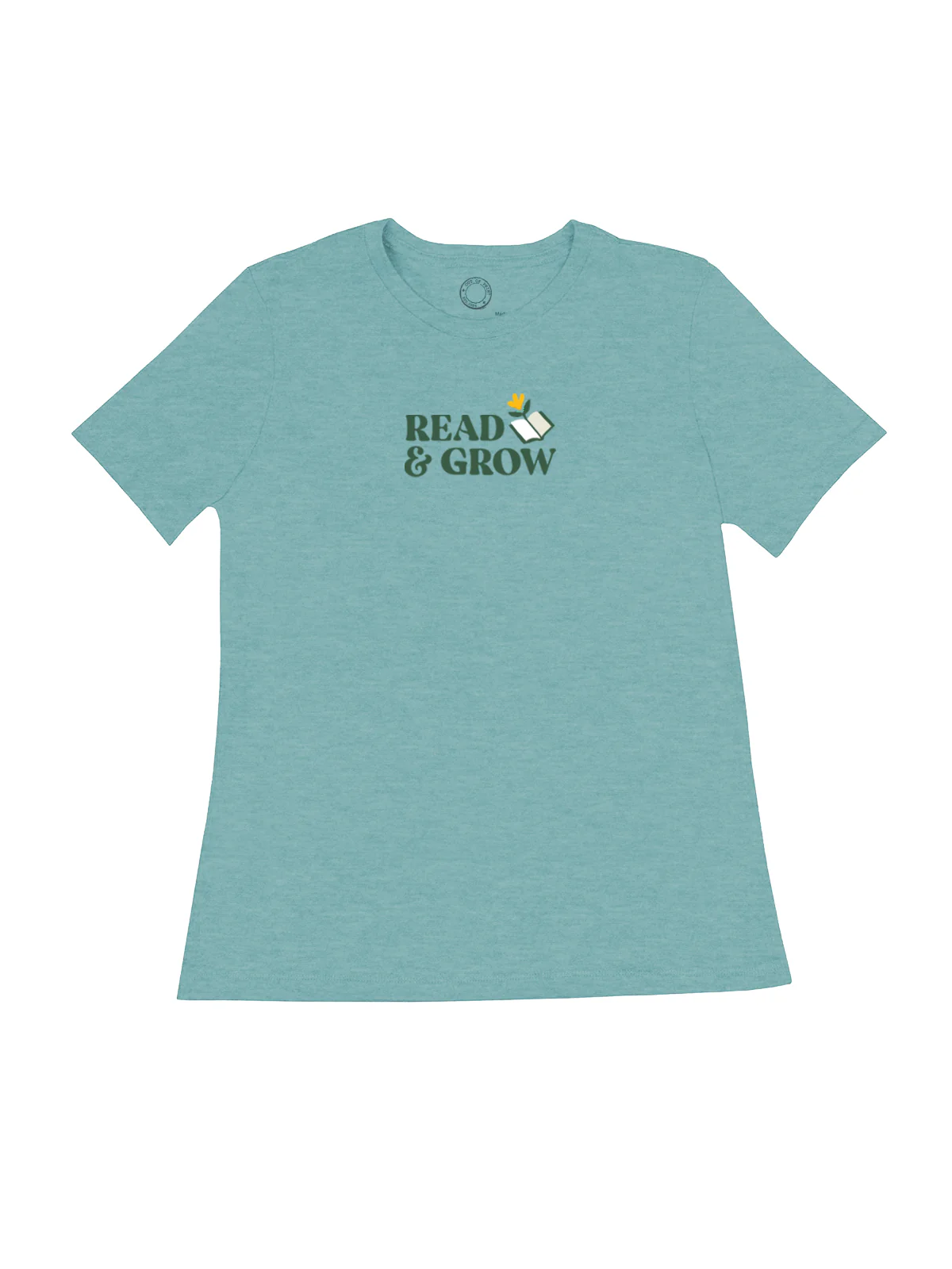 Read & Grow – Women's Crew T-Shirt (Print Shop) - Image 7