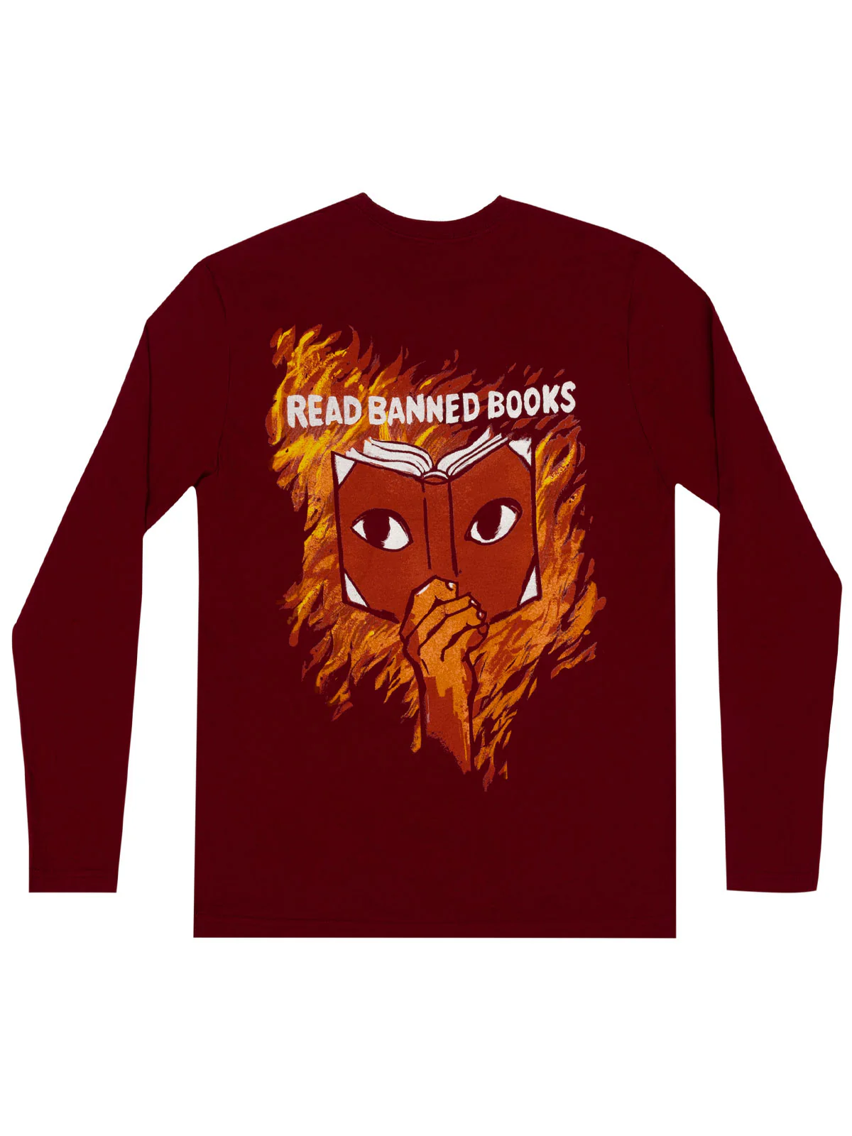 Read Banned Books Unisex Long Sleeve - Image 2