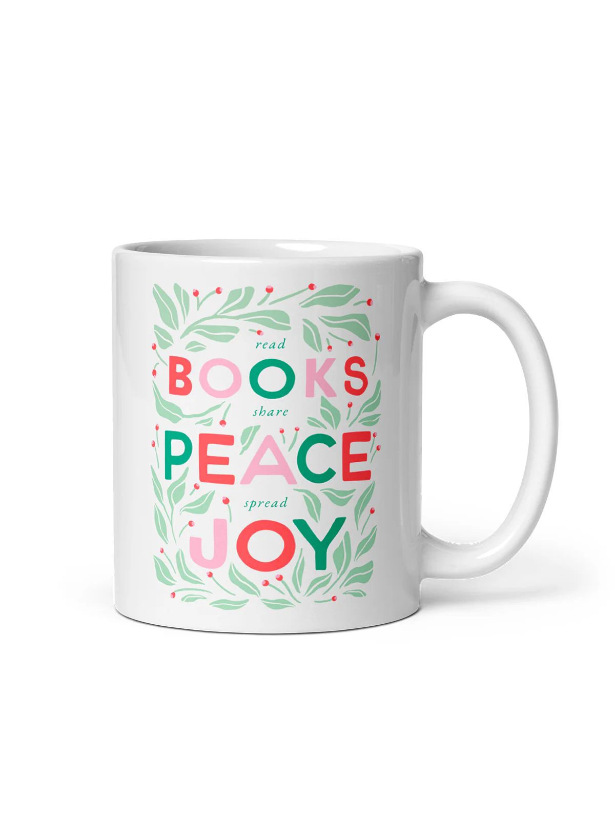 Read Books, Share Peace, Spread Joy Mug (Print Shop) - Image 2