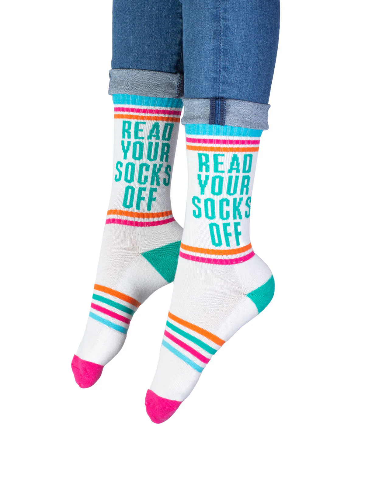 Read Your Socks Off gym socks - Image 2