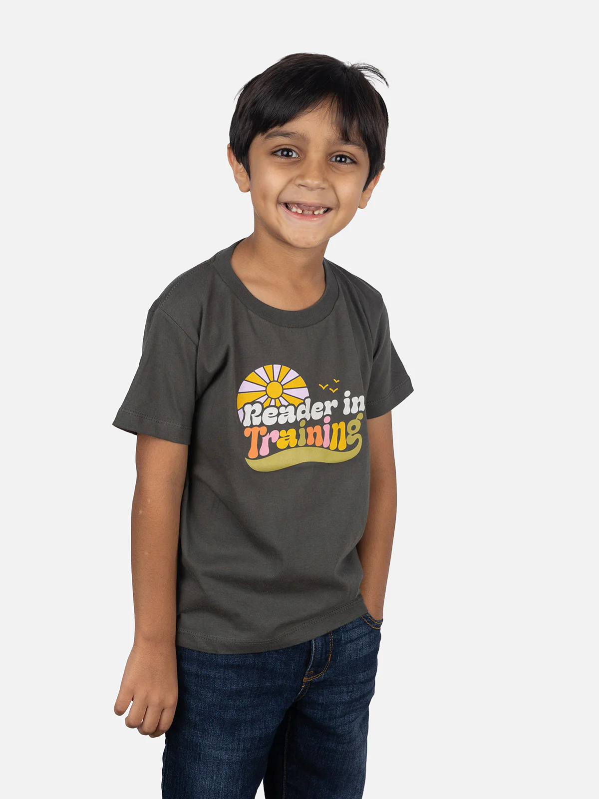 Reader in Training Kids' T-Shirt - Image 2
