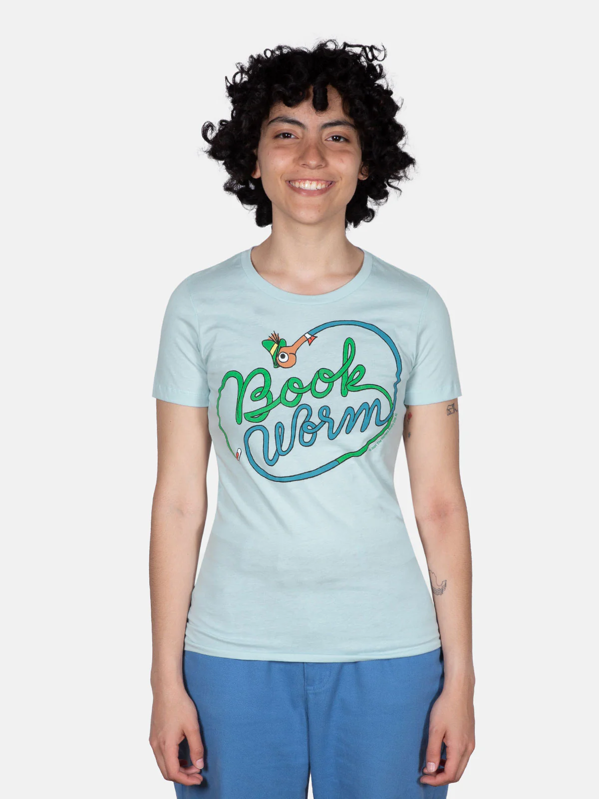 Richard Scarry Bookworm Women’s Crew T-Shirt - Image 2