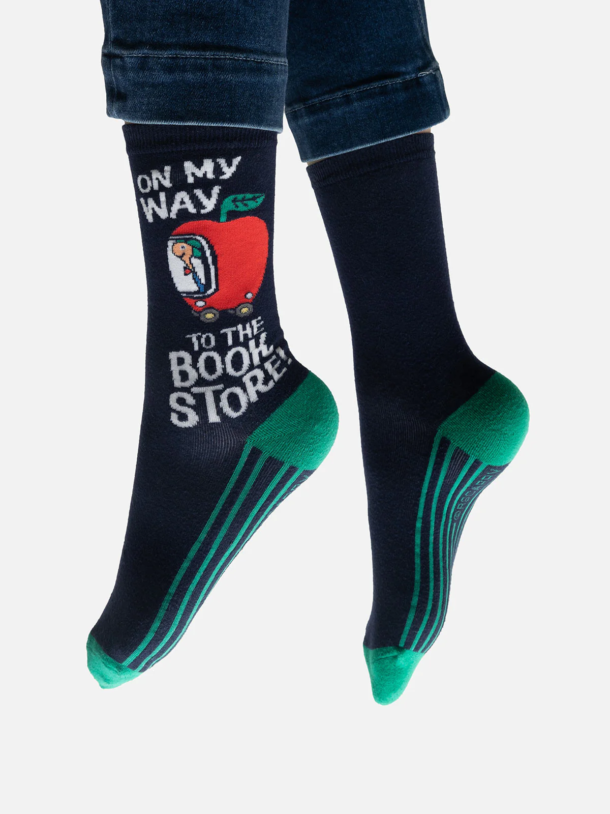Richard Scarry: On My Way to the Bookstore socks - Image 2