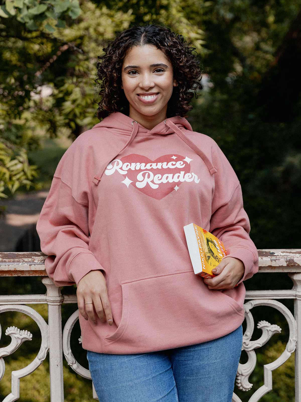 Romance Reader Unisex Hoodie (Print Shop) - Image 2
