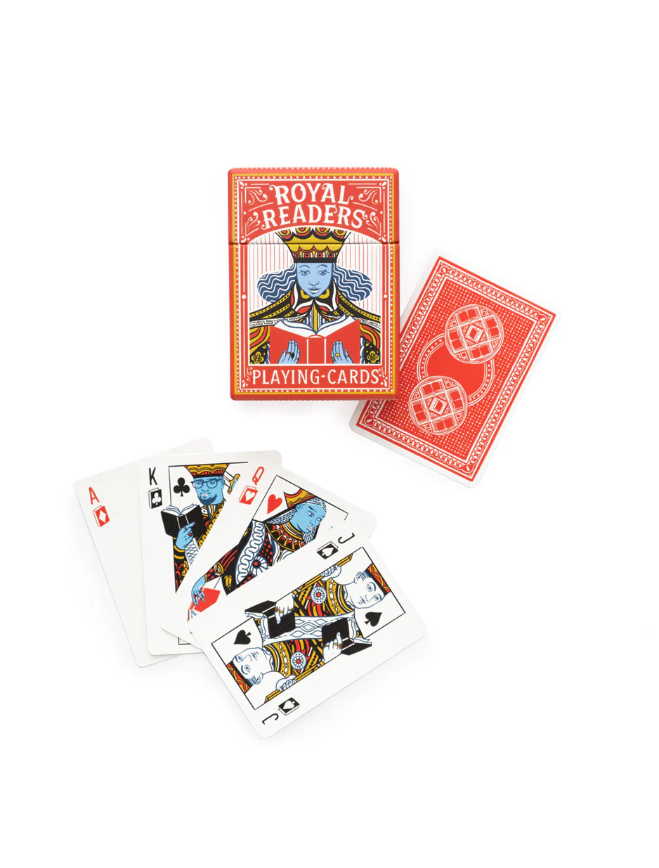 Royal Readers Playing Cards