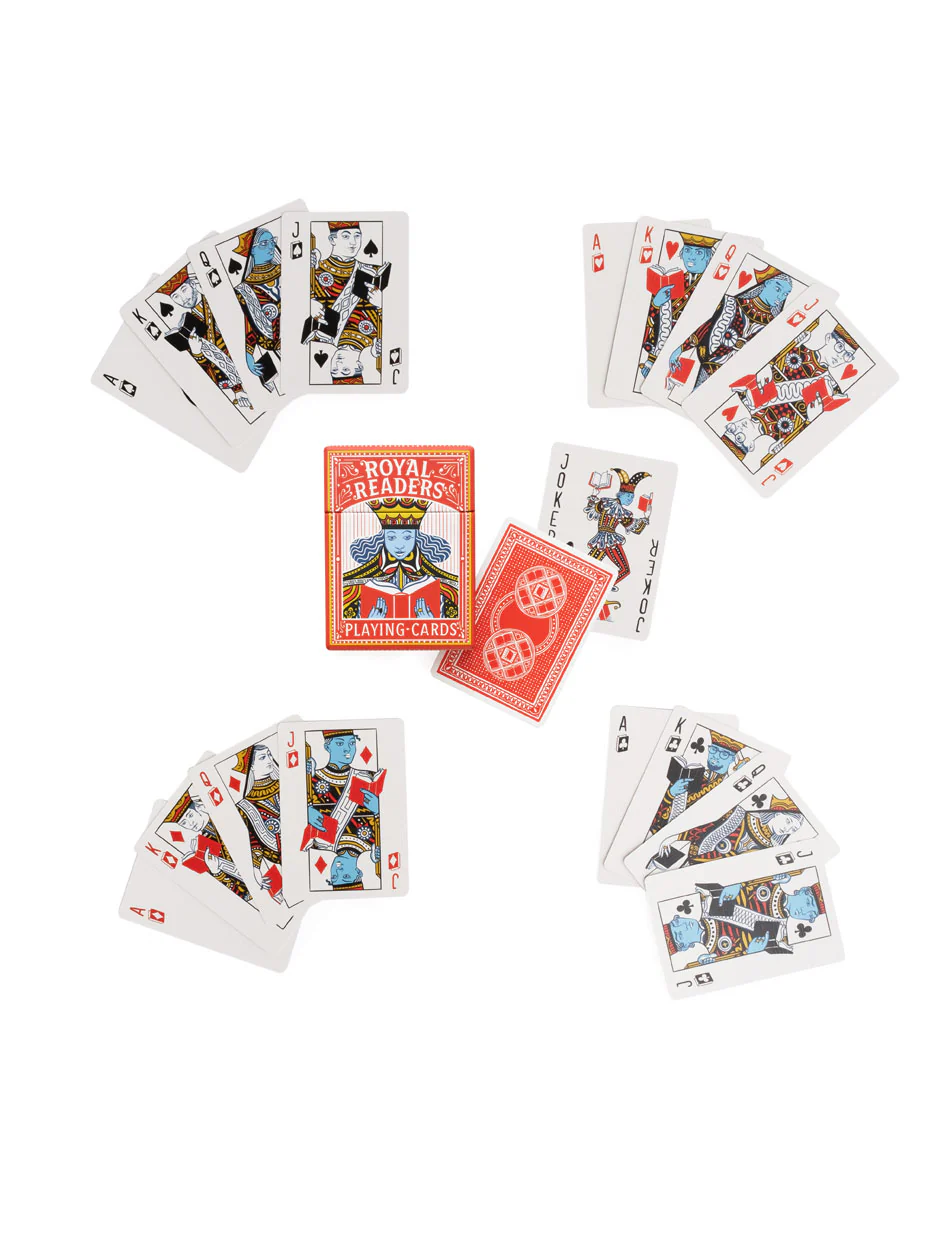 Royal Readers Playing Cards - Image 2