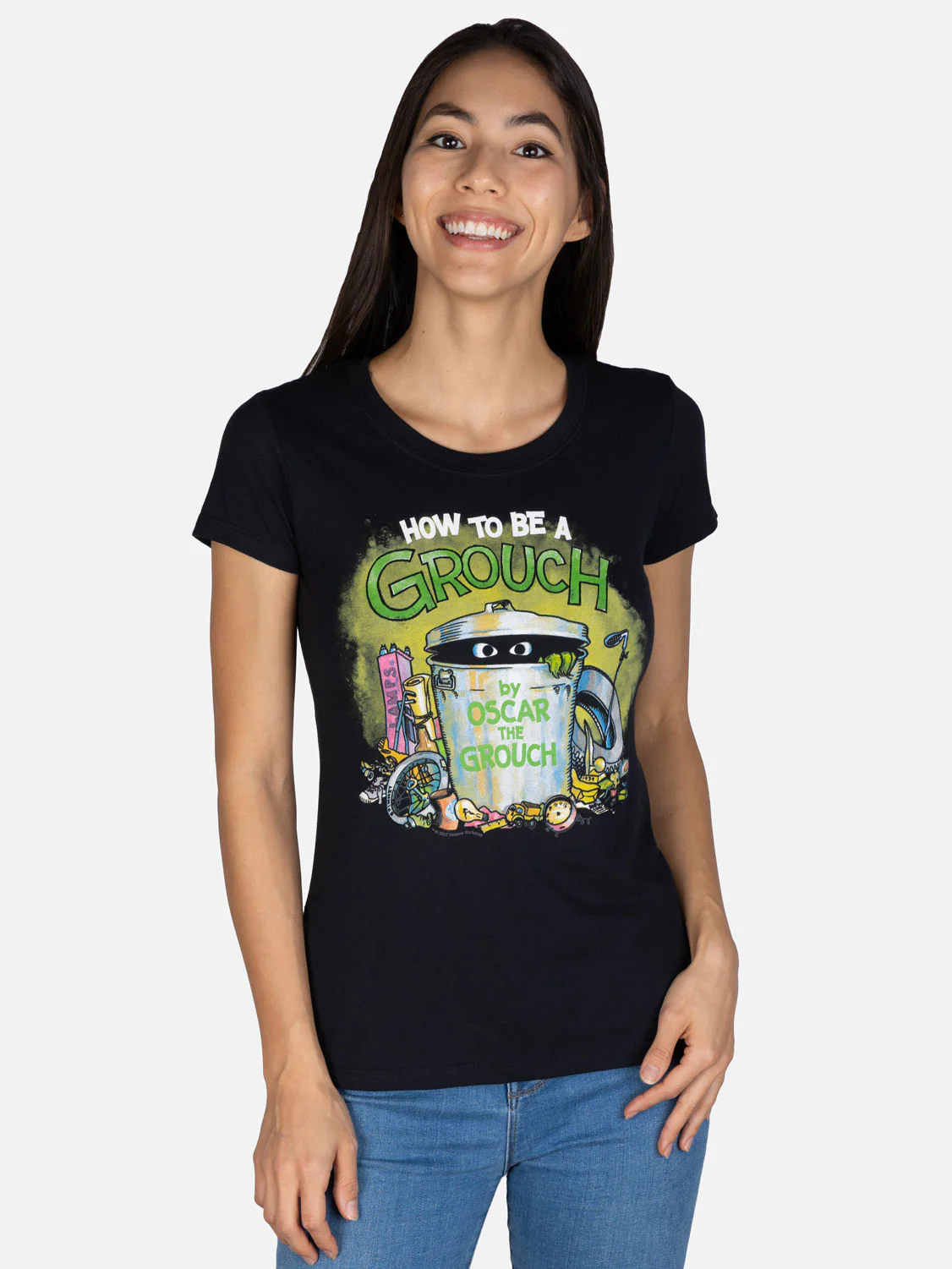 Sesame Street - How to Be a Grouch Women's Crew T-Shirt - Image 2