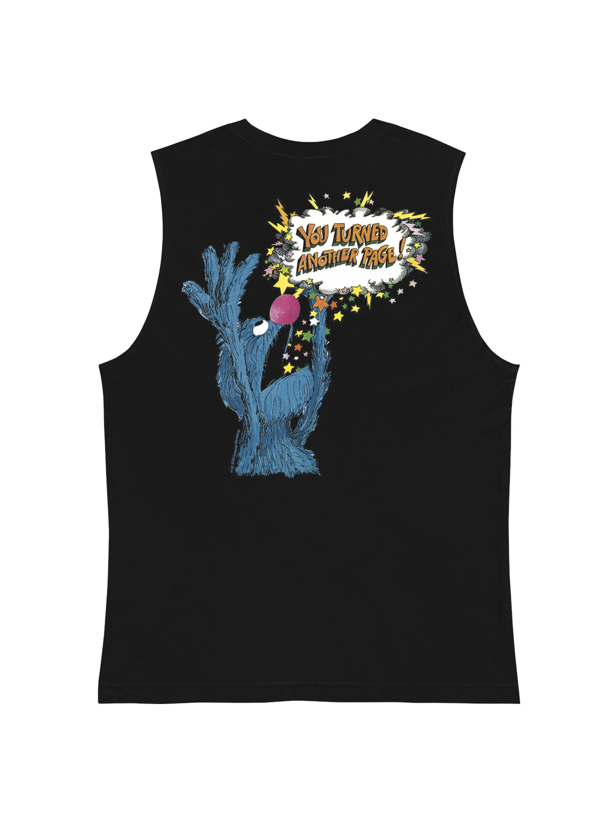 Sesame Street - The Monster at the End of This Book Unisex Tank Top (Print Shop) - Image 2