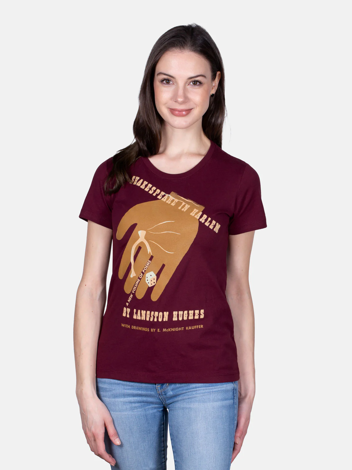 Shakespeare in Harlem Women’s Crew T-Shirt - Image 2