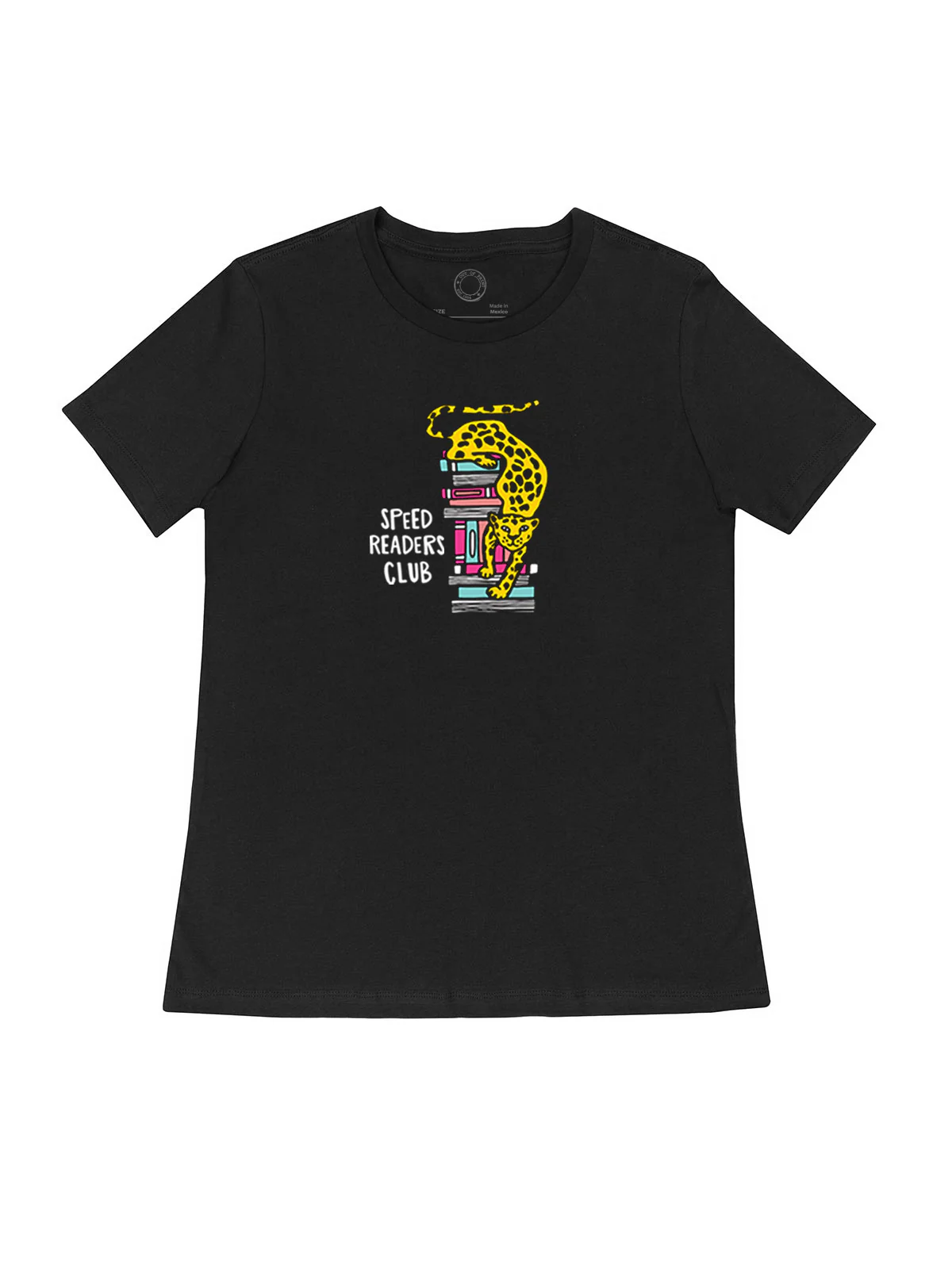 Speed Readers Club – Women's Crew T-Shirt (Print Shop) - Image 4