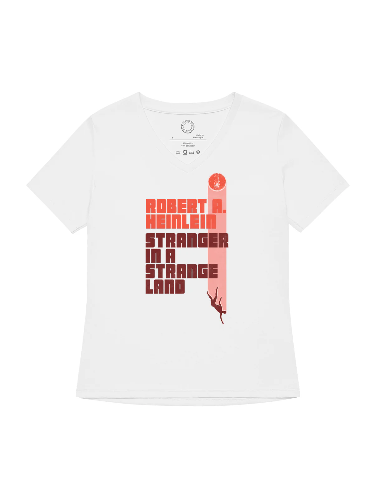 Stranger in a Strange Land Women's V-Neck T-Shirt (Print Shop)