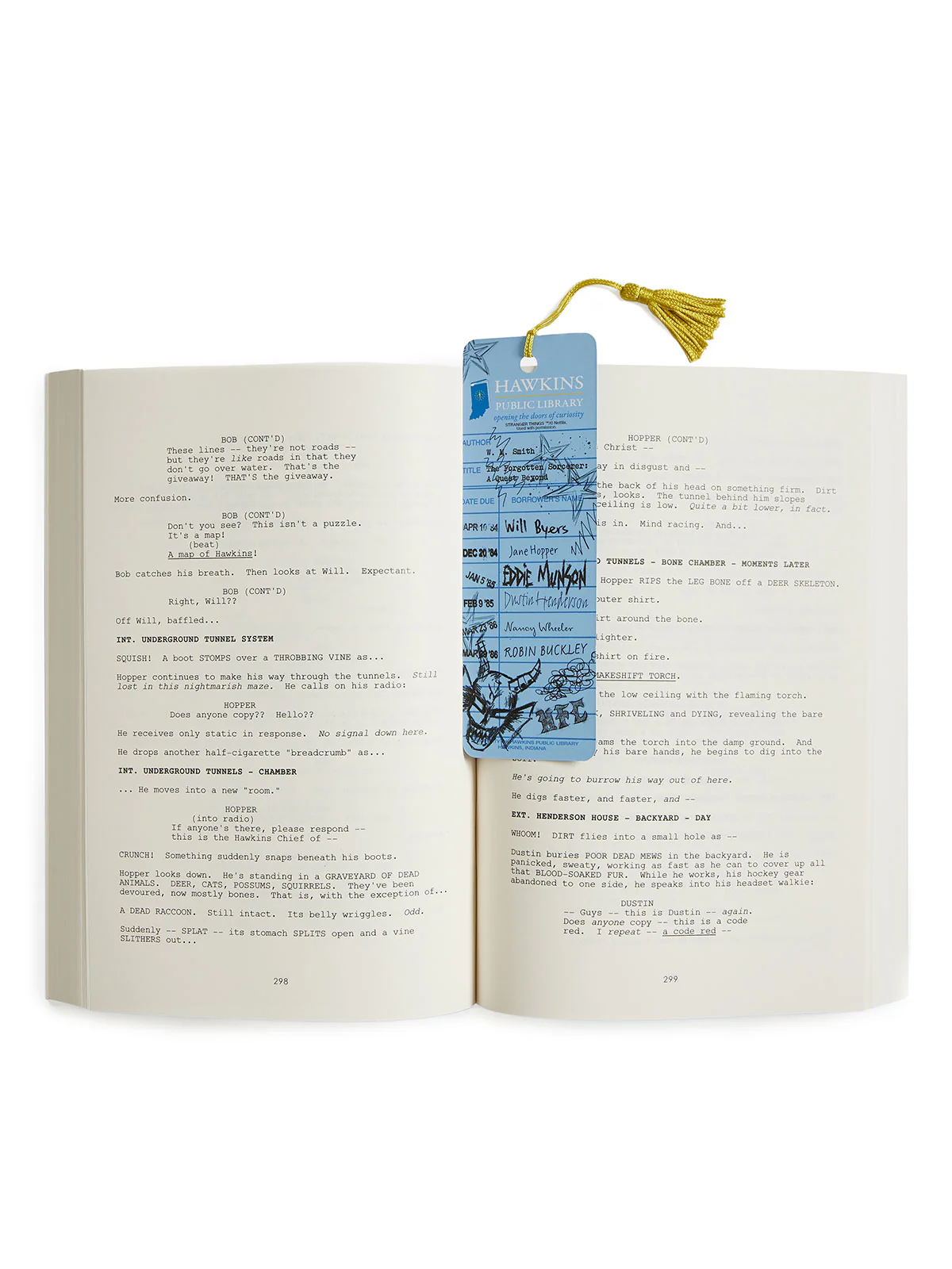 Stranger Things: Hawkins Public Library bookmark - Image 4