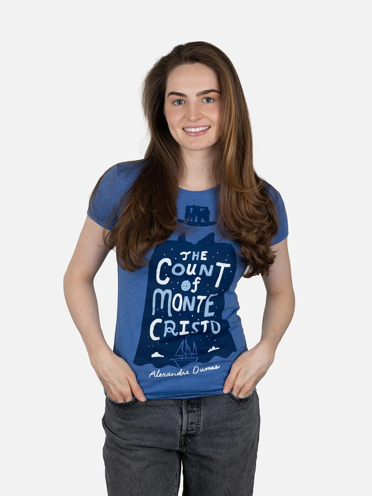 The Count of Monte Cristo Women's Crew T-Shirt - Image 2
