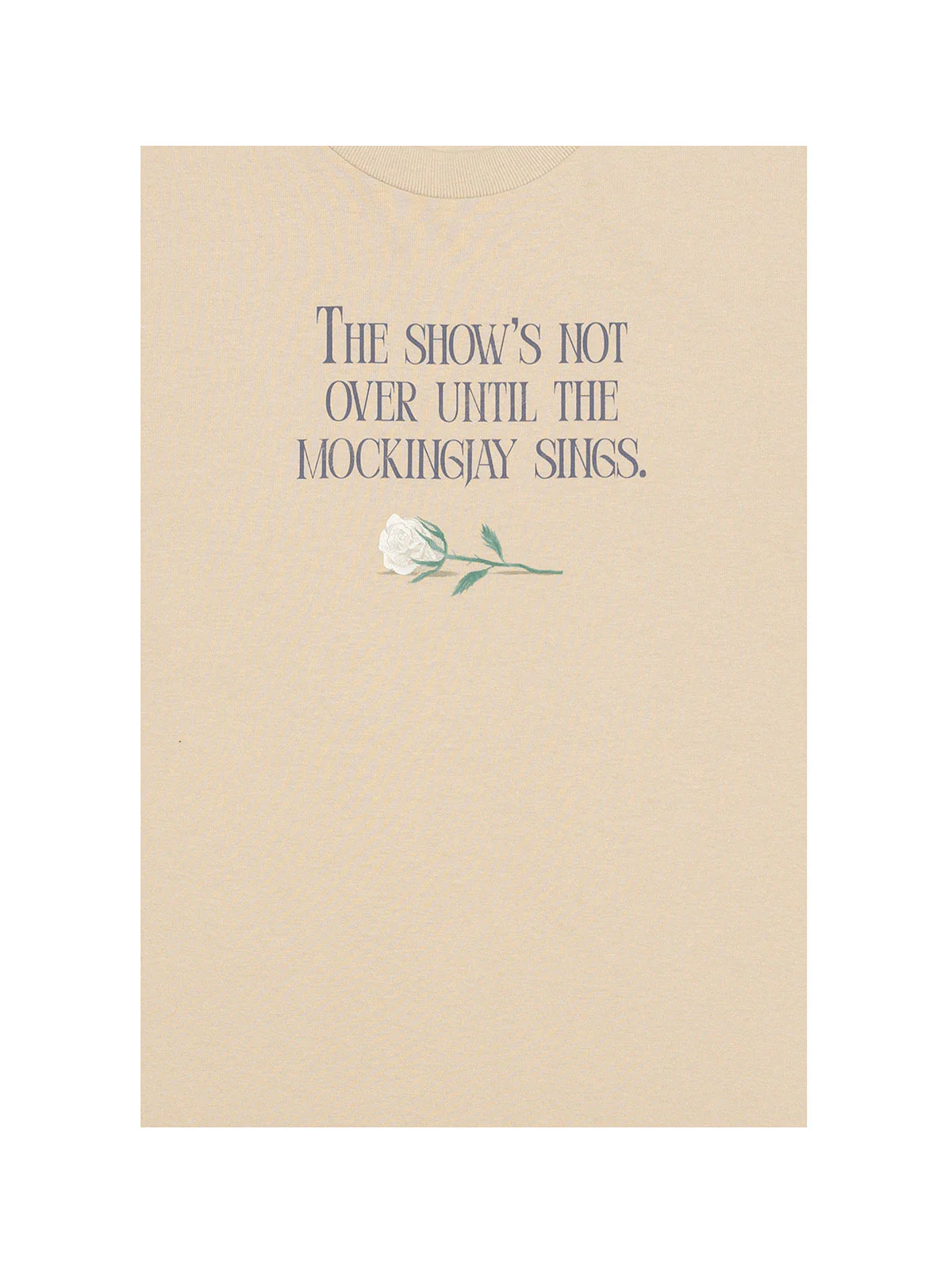 Hunger Games: The Show's Not Over Unisex T-Shirt - Image 3