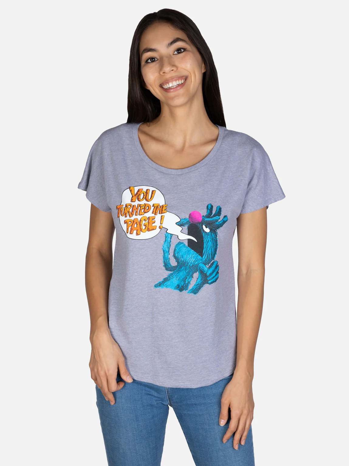 Sesame Street - The Monster at the End of This Book Women’s Relaxed Fit T-Shirt - Image 3