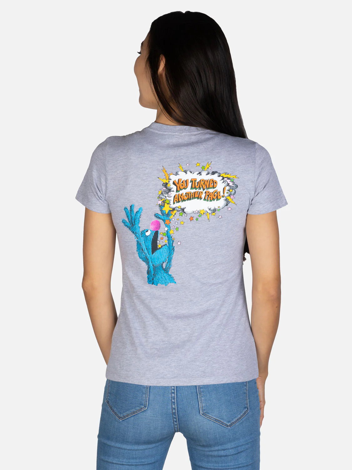Sesame Street - The Monster at the End of This Book Women's Crew T-Shirt - Image 4