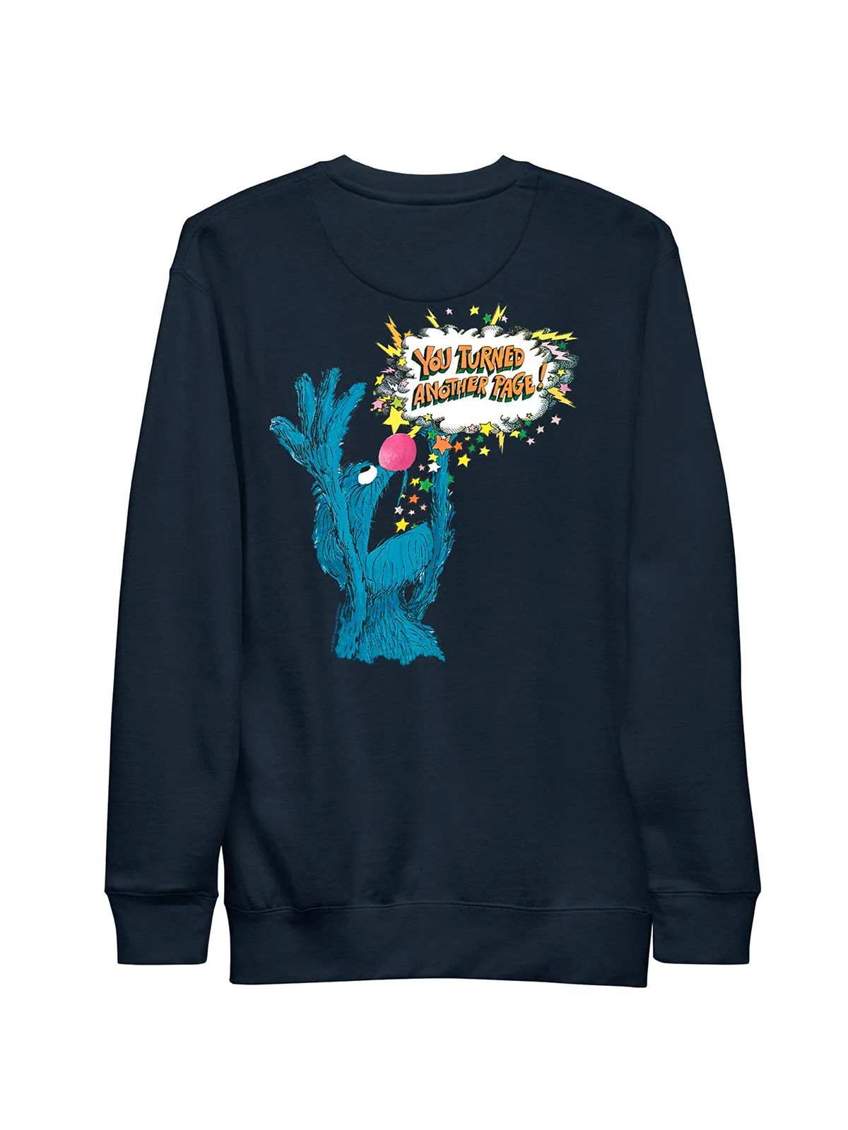 Sesame Street - The Monster at the End of This Book Unisex Sweatshirt (Print Shop) - Image 2