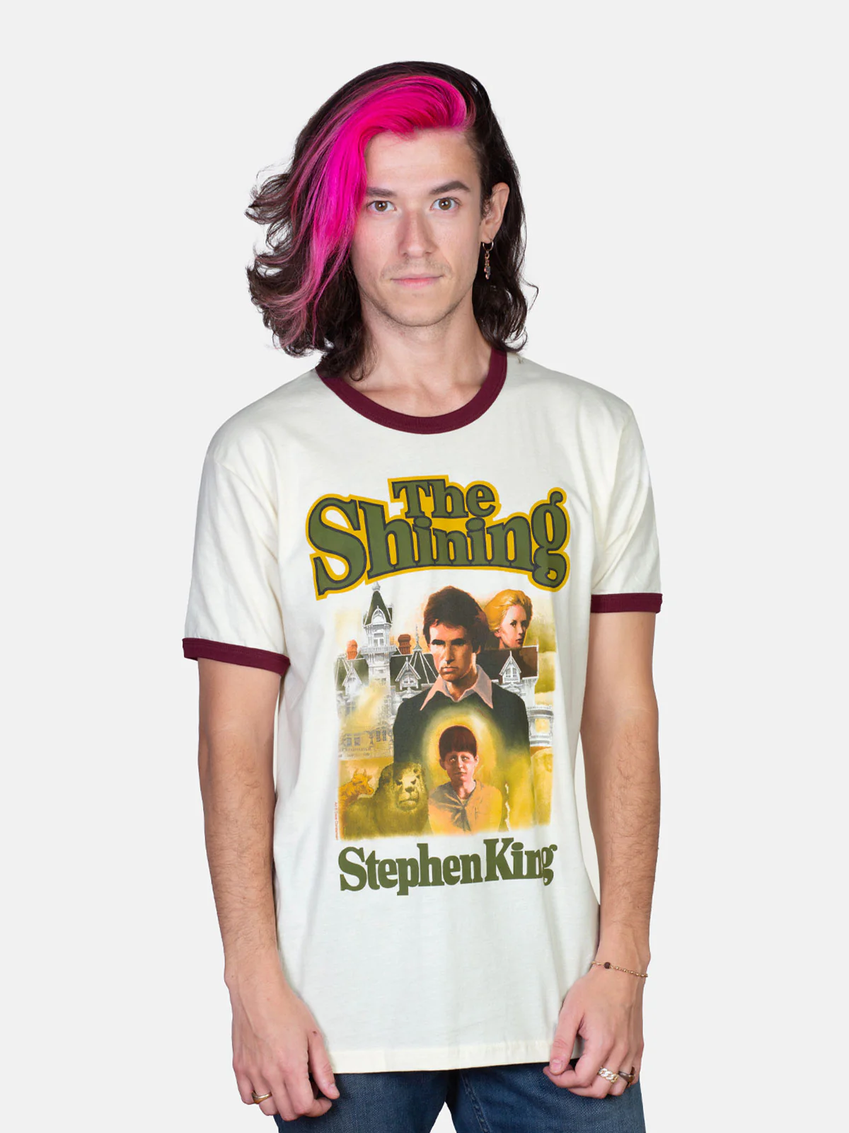 The Shining Unisex Ringer T-Shirt - Image 3