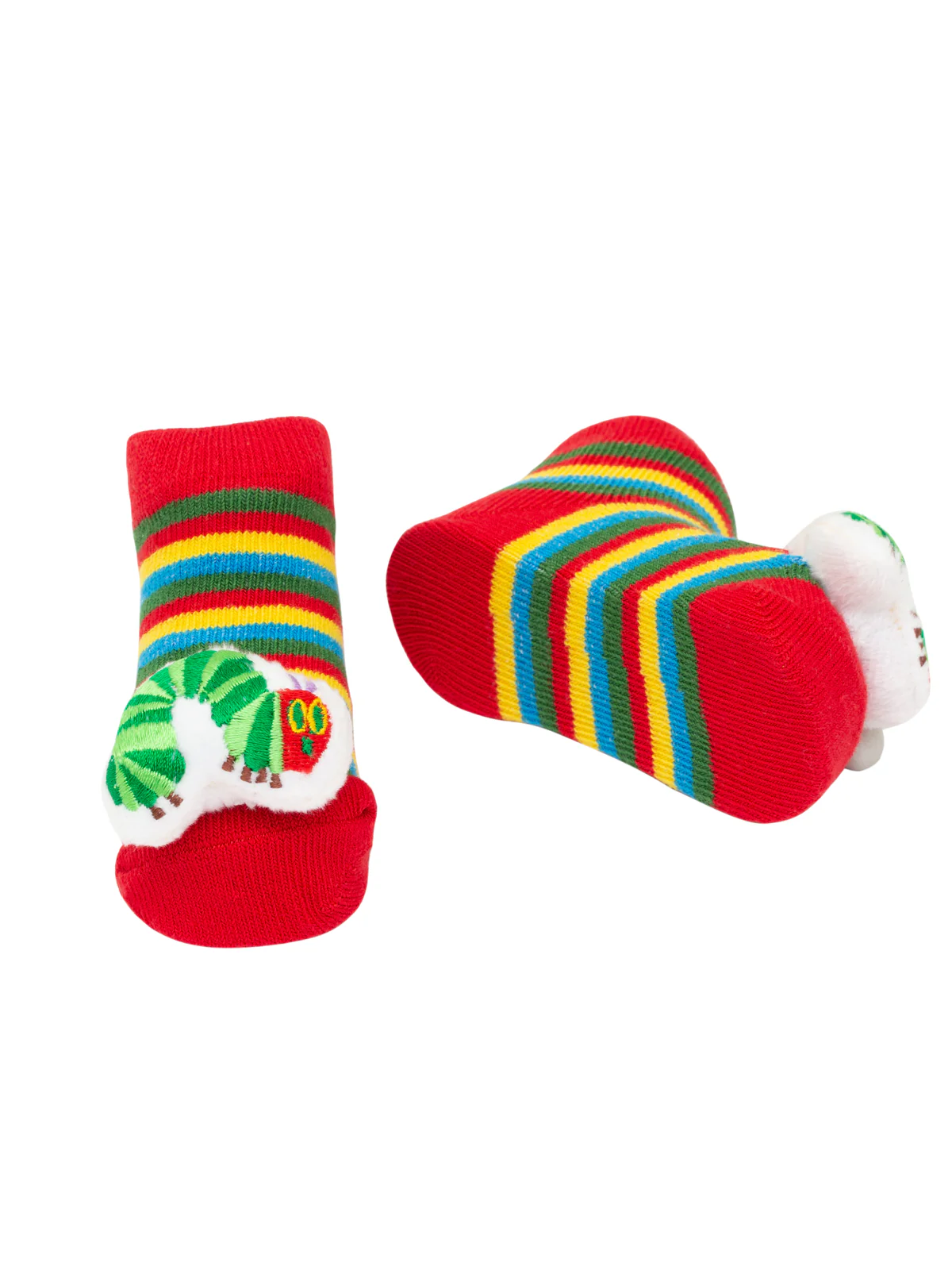 World of Eric Carle The Very Hungry Caterpillar Baby Rattle Socks (2-pack) - Image 3
