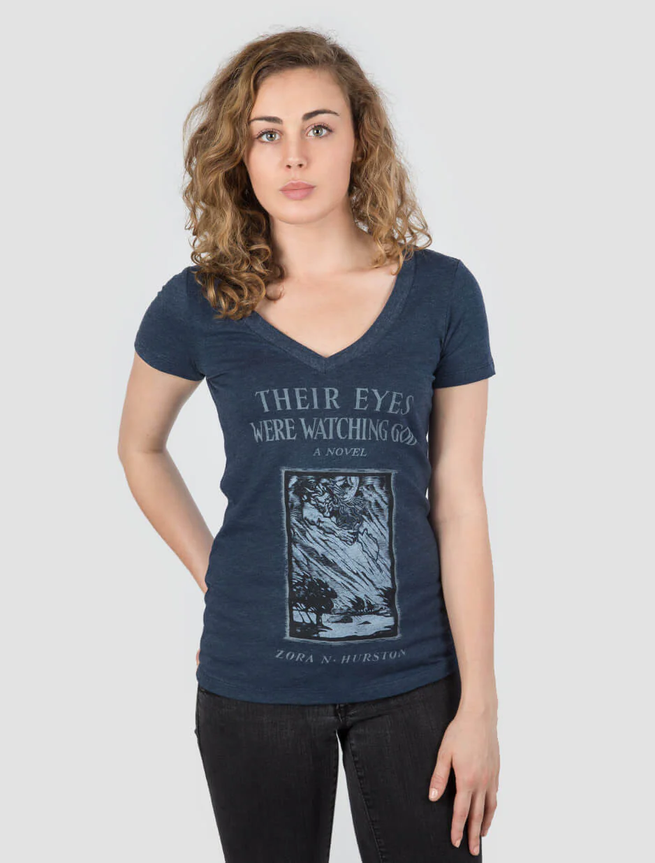 Their Eyes Were Watching God Women's V-Neck T-Shirt - Image 2