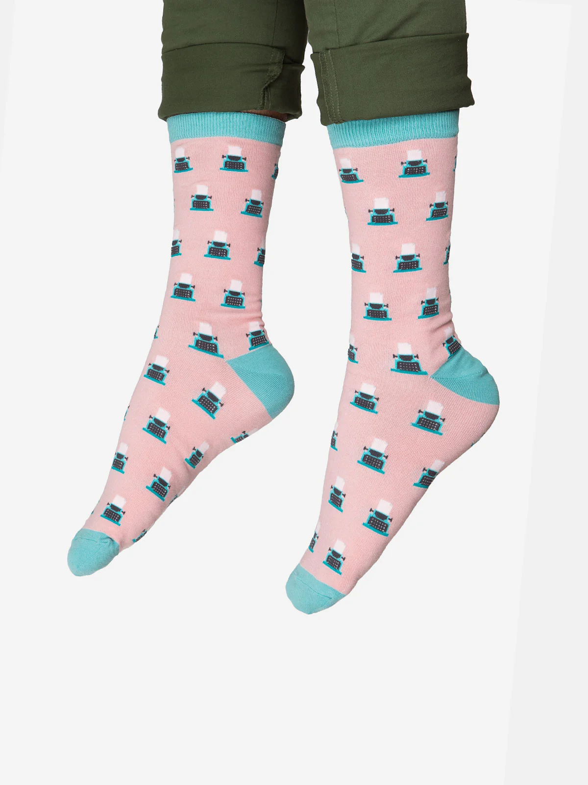 Write Life Typewriter socks - Image 2